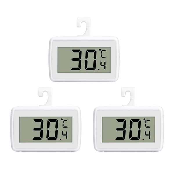 Termometer, Køleskabsfryser Termometer digital med Læs LCD Di