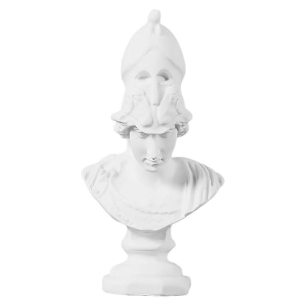 Mini Athena Gipsstaty Grekisk Byststaty Heminredning Souvenirer För Konstnärer Grekisk Mytologi Figurin Hartsskulpturer