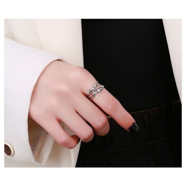 #finger ring kvinders sterling åben#