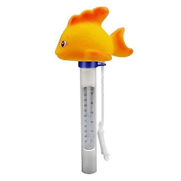Pool Spa Vildmarksbad Flydende Dyretermometer F/C Display (Guldfisk)