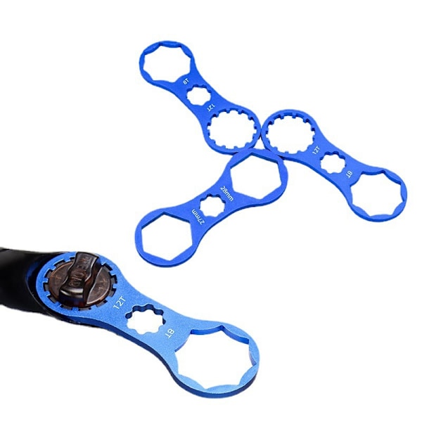 Cykelgaffel Nøgle 1 Stk Blå Cykelgaffel Nøgle Cykelgaffel Reparation til Cykelværktøjer Cykelgaffel