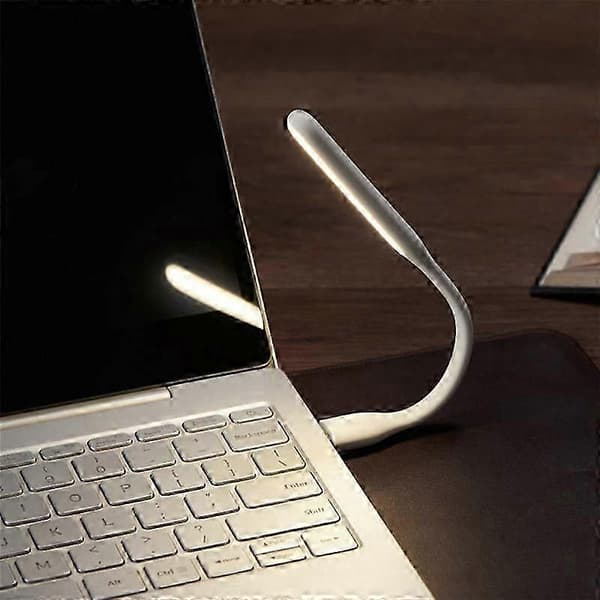 Multifunktionel USB Mini Bord Mini Ventilator med Universelt USB Lys Energibesparende Bærbart LED Lys