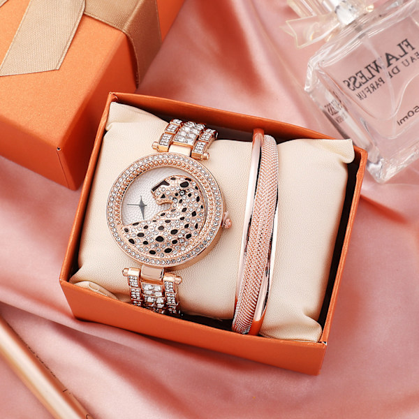 #Rose Gold 2 osainen kellolahjapaketti#
