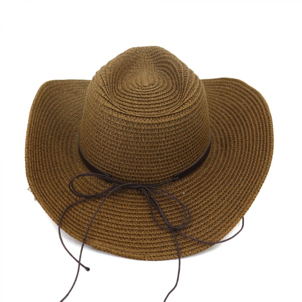 #Cowboyhatt kvinner menn westernhatt bred brem stropp#