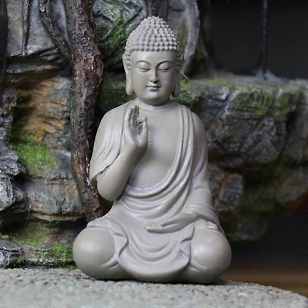 Meditationsbuddha Staty, Buddha Staty Serenity Ornament Sittande