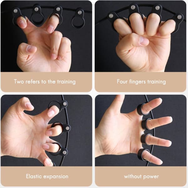Gitarr Finger Expander Finger Stretcher Finger Trainers Träningsverktyg För Gitarr Ukuleles Mandoliner
