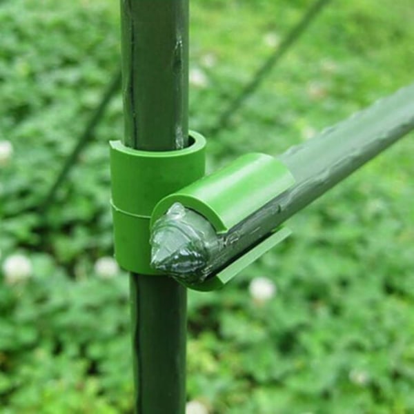 50-pack Växtstöd Clips, Säkra Växtspaljé Clips, Perfekt för Klätterpergola (11mm)