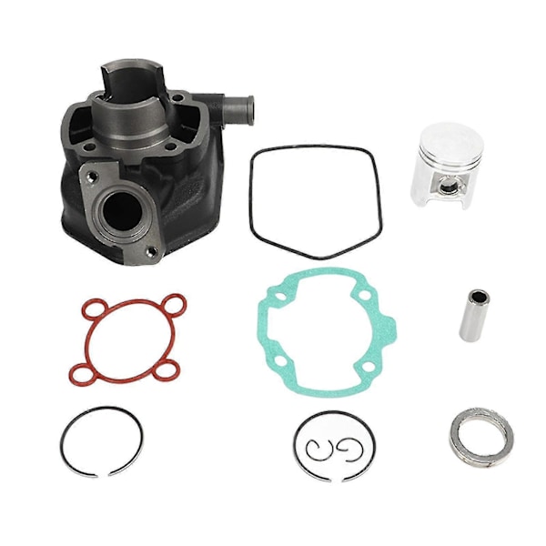 50cc Motor Kolv Cylinder Kit 40mm Diameter Packningsring Set Ersättning För Peugeot Speedfight 3/4 2-Takt