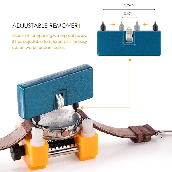 #Urverktygsset för batteribyte, öppnare för urverk, används för att öppna och byta batteri i ur#