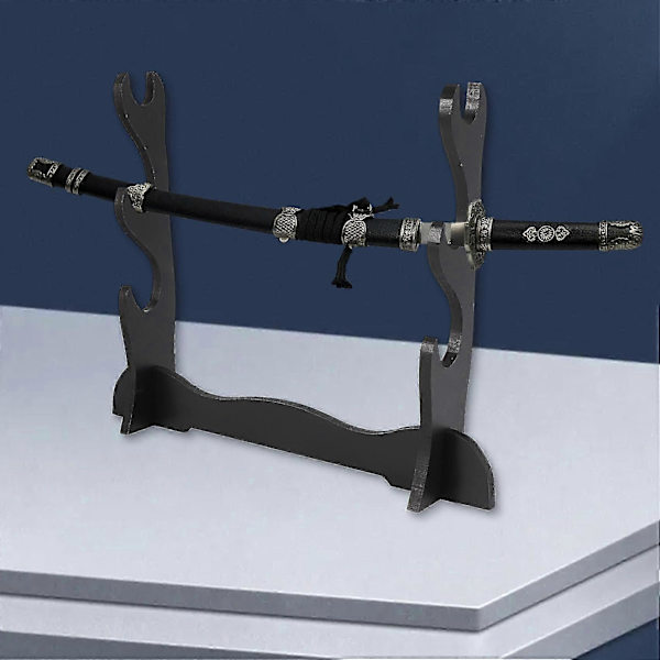 3-lags Samurai Sværd Katana Holder Stand Bracket Rack Display