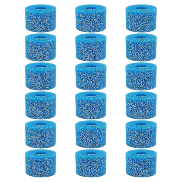 18 stk. Genanvendelige Vaskbare Skum Spabad Filter S1 Type