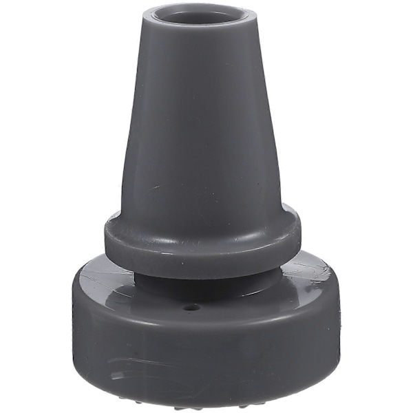 Gummifødder til vandrestave, skridsikre, 19 mm indvendig diameter, krykketilbehør (Grå)