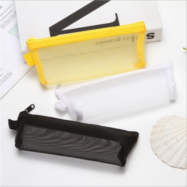 /#/6Pcs Pencil Cases Multifunctional Zipper Bag Travel Pencil Pouch for Travel Office and School/#/