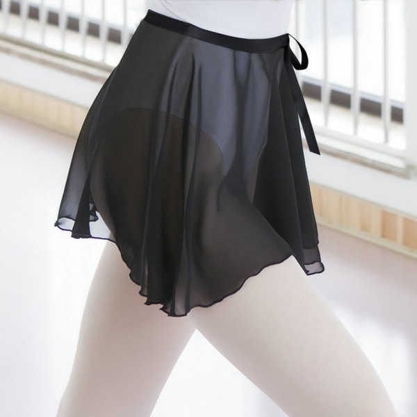 （svart）Jente Ballettdrakt Barn Gymnastik Dans Leotard Kostyme