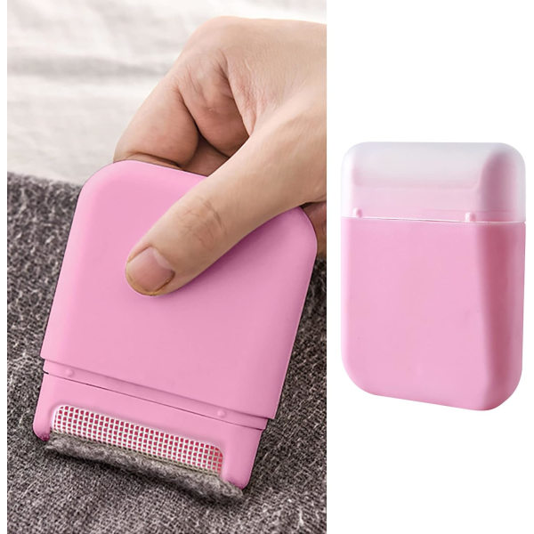 (Single Head Pink) Bärbar tygrakapparat, produkter för borttagning av ludd