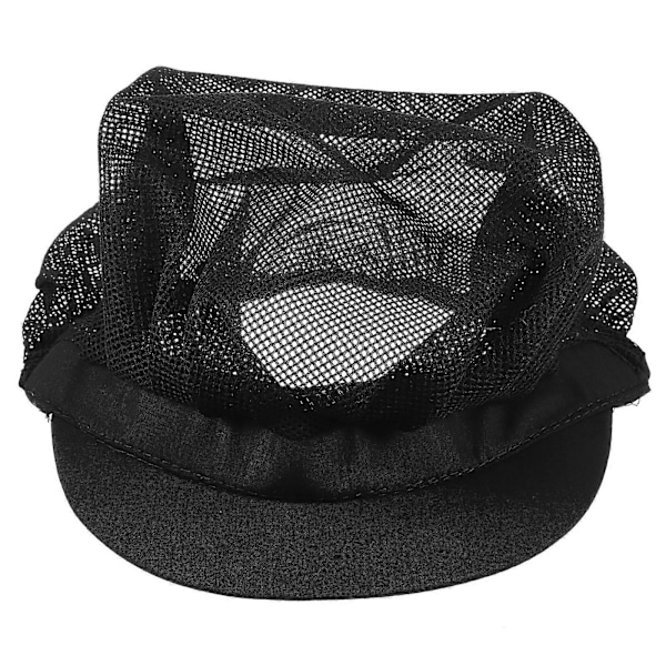 Kokkehue Justerbar Elastisk Åndbar Mesh Arbejdshue Beanie til Køkkenarbejde