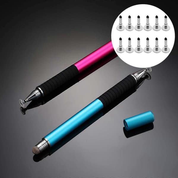Universal Stylus Erstatningsskive Tips Presisjon Rund Form Utskiftbare Tips
