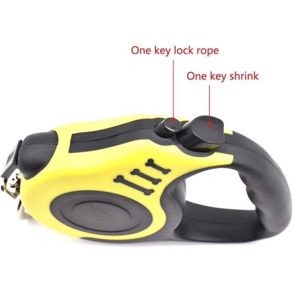 *2 Pieces Automatic Retractable Dog Leash for Running Training and*