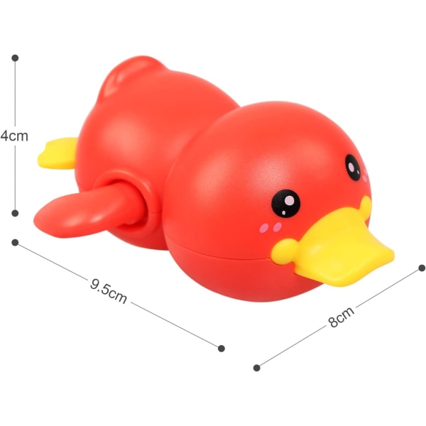 Badleksak, Barnbadleksaker, Vattenducka Babybadspel 0 1 2 3 År