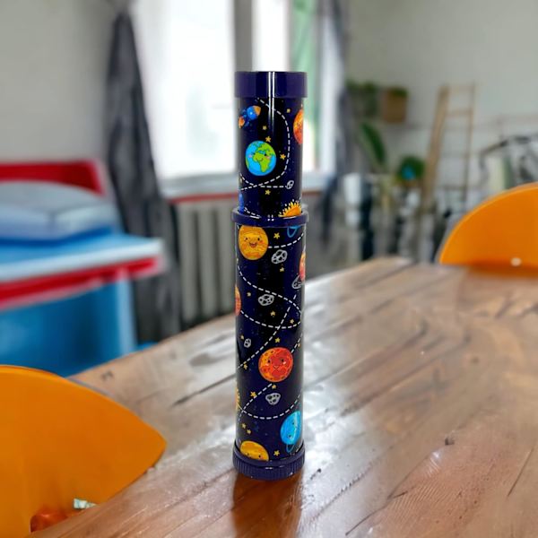 #Avaruuskaleidoskooppi (sininen harmaa) - Staunan peilikokeet#
