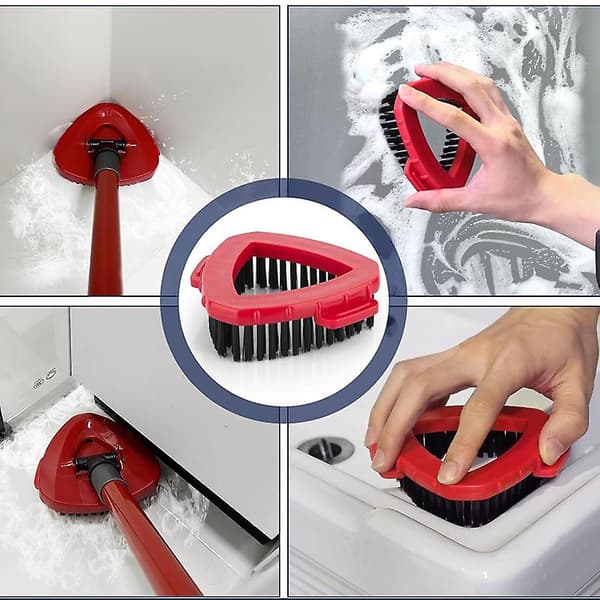 Kolmionmuotoinen harjaspää O-cedar EasyWring -moppitarvikkeille