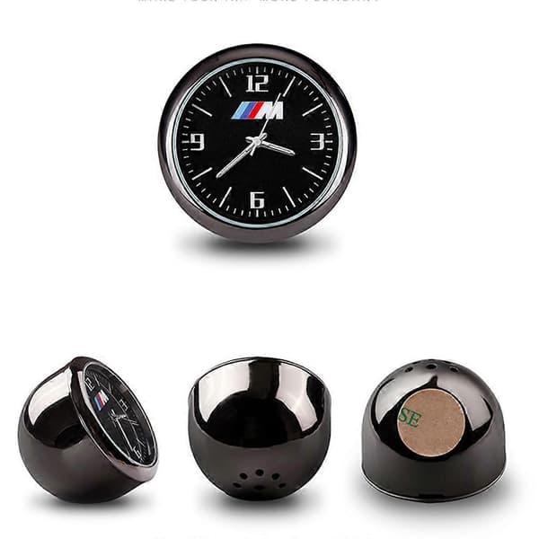 Bilmätare Klocka Quartz Analog Klocka Interiör Digital Auto Instrumentbräda Dekor