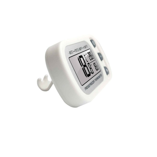 2-pack Kylskåpstermometer, Digital Frys/Kylskåpstermometer
