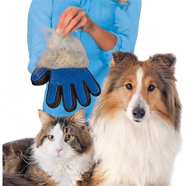 #Højre Hånd Gant Magic Pet Rengøringsbørste Blå#