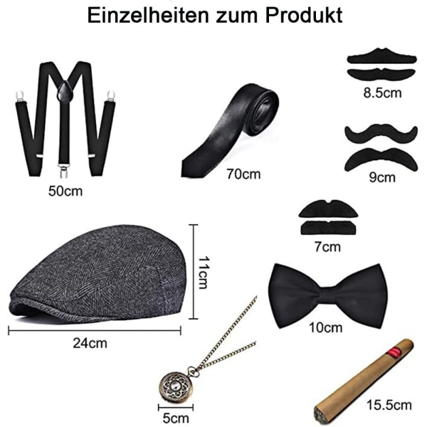 /#/Partydräkt 1920-talets herrkläder Gatsby Gangsterkläder Cosplay/#/