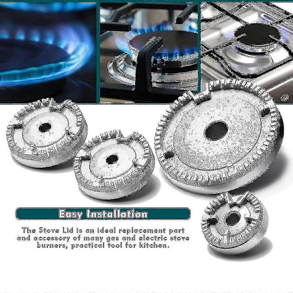 Spishatt Set Spislock Uppgraderad, Ugn Gasspis Kronlock, Gaslock Passar Gasspisbrännare