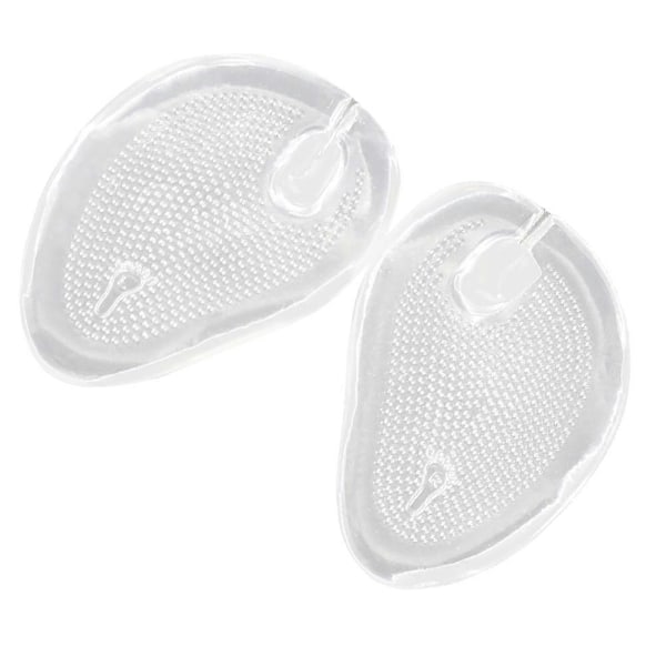 1 Par Förfotskuddar Siliocne Halkskydd Gel Flip-flops Kudde för Dam Kvinnor - Fri Storlek
