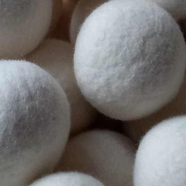 6 st. Torktumlare Bollar Ull Torktumlare Bollar, Diameter