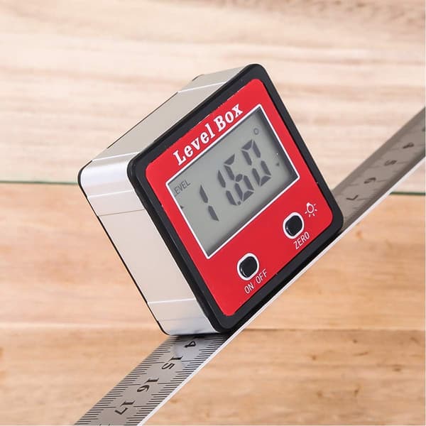 *Digitalt display vinkelmåler vinkelmåler mini sterk Ma*