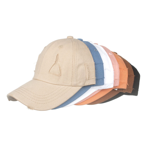 Vintage Distressed Vasket Baseball Cap Mænd Kvinder Justerbar Truc