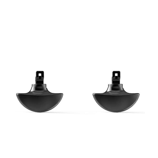 Til Edge Elite Grip Metal Back Keys 4-delt sæt Elite Grip Bærbart tilbehør Trækflapper, Sort
