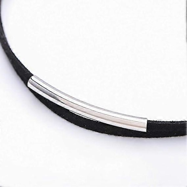Choker Justerbart Svart Choker Halskjede for Damer og Jenter
