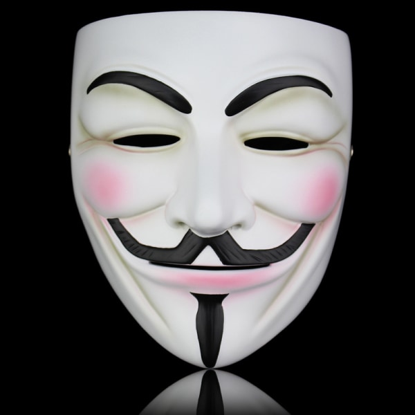 Anonym Halloween V for Vendetta Maske Sett - FEST, VERDENSBOK