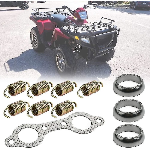 Avgaspackning Fjäder Reparationssats Ersättning För Polaris Rzr 800 2008-2010