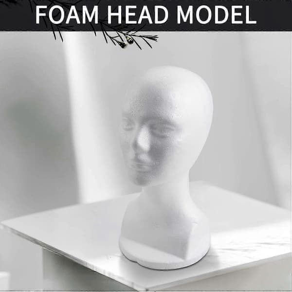 Mannequin Skum Model Briller Hat Paryk Display Stand