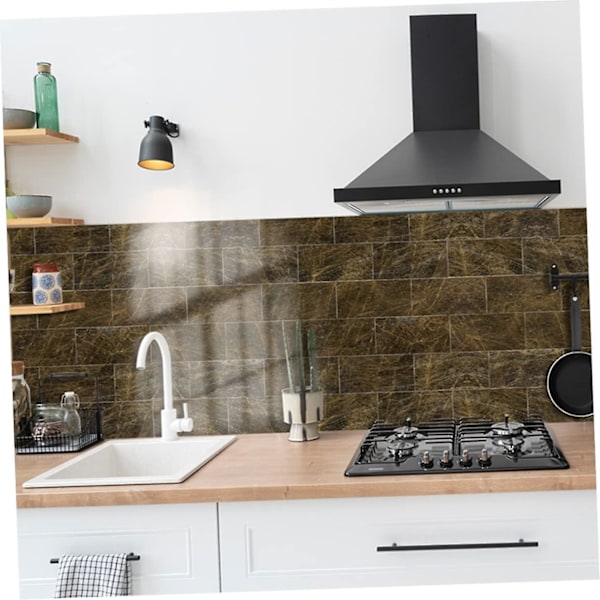 16 Stycken Skum Väggdekaler Självhäftande Kakel Backsplash Dekal Kök Kakel Backsplash Dekal Dekor Förtjocka Hayon 3d