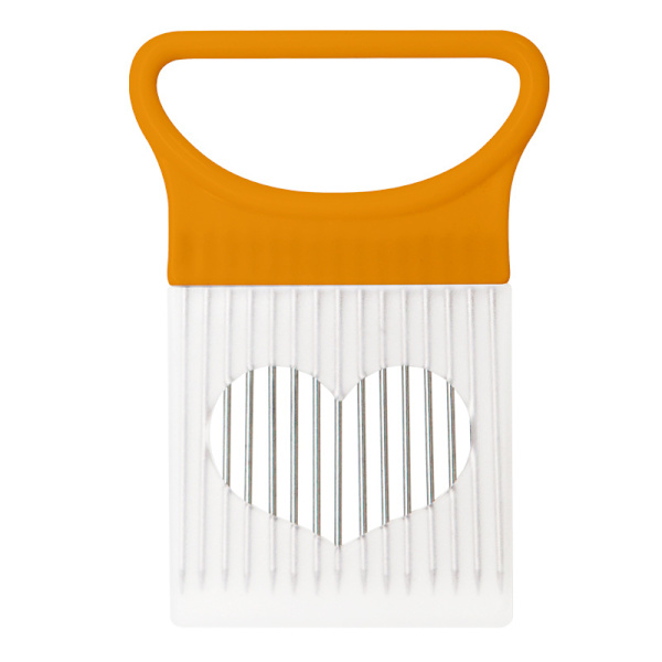 Orangefärgad Frukt- och Grönsaks-Slicer med Rostfritt Stål