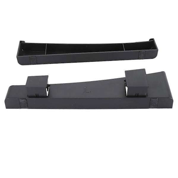 Horisontal Stativ for PS5 Slim Konsoll med Varmeavledning Stabil Base Stativ Tilbehør for PS5 Slim Disc Digital Edition Svart