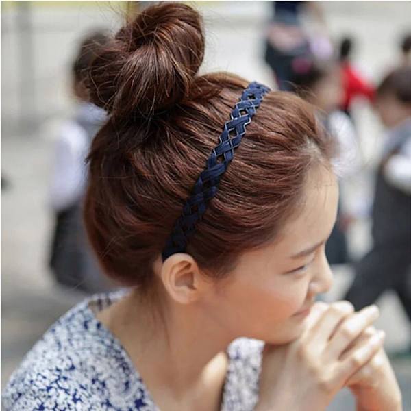 #Pieces Fashion Hollow Out Hair Hoop Kvinner Jenter Vevd Hodebånd Enkelt og Søtt Sklisikkert Hodebånd for Sminke Daglig Bruk Dating Sport#