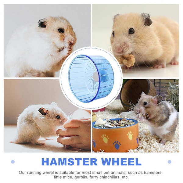 Hamsterin pyörä marsulle Juoksupyörä Hamsterin lelu Chinchilla Gerbiilien pyörä häkkiin