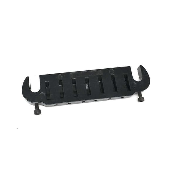 Justerbar Gitarrstall Liten Integrerad Stall Tailpiece för LP Stil Elgitarrdelar Svart