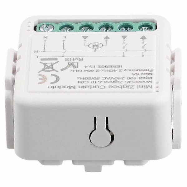 Zigbee Switch Lysgardin Dæmper Smart MINI Modul C04 Kontrolafbryder Gardinkontakt Modul Nul