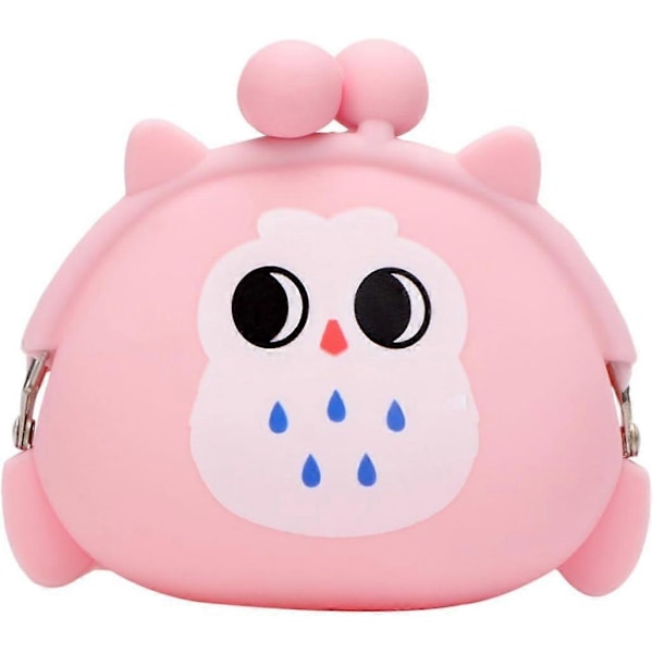 Mini Clutch Mini Myntbörs Silikon Myntbörs Silikon Myntpåse Silikon Växelväskor Silikon Växelbörs Silikon Plånbok Tecknad Plånbok