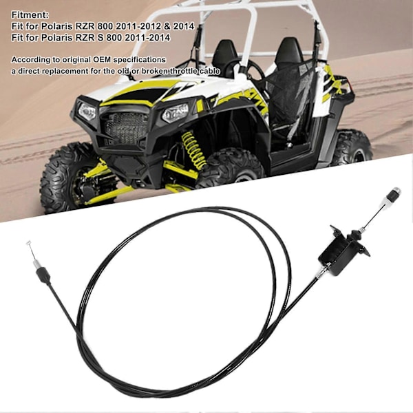 OEM Gasvajer 7081709 Ersätter Aluminiumlegering Passar Polaris RZR 800/RZR800 S