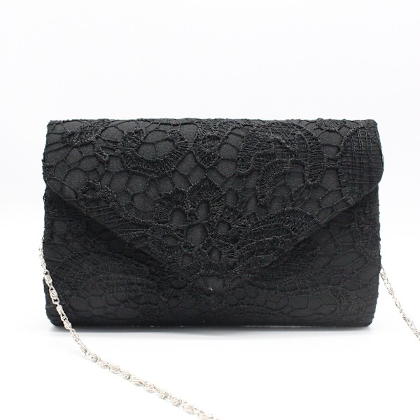 /#/1 stk. Blonder satin aften taske, opbevaringstaske, crossbody taske/#/