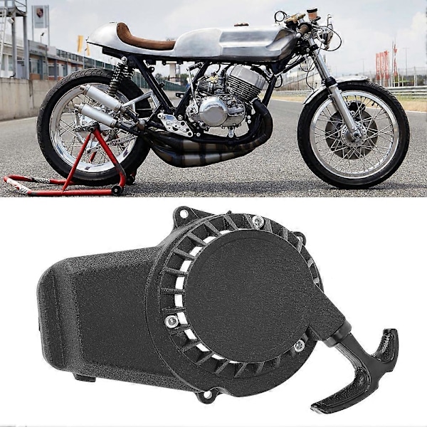 Dragstart av aluminiumlegering Passar 49CC 2-takts Motorcykel Biltillbehör